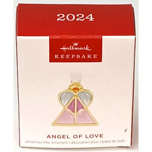 Hallmark Keepsake Christmas Ornament Mini Angel Of Love 2024
